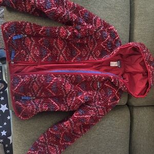 Patagonia Red Fleece Jacket